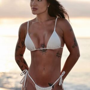 BIQUÍNI PAOLA CORTININHA OFF WHITE